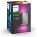 Philips Hue Resonate Outdoor LED Wandleuchte, 8W, 1180lm, 4000K, silber (915005843001)