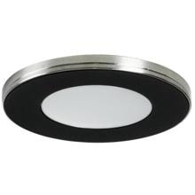 Brumberg X-FLAT LED-Einbau- / Anbaudownlight, 2,6W, 185lm, 3000K, schwarz (12164083)
