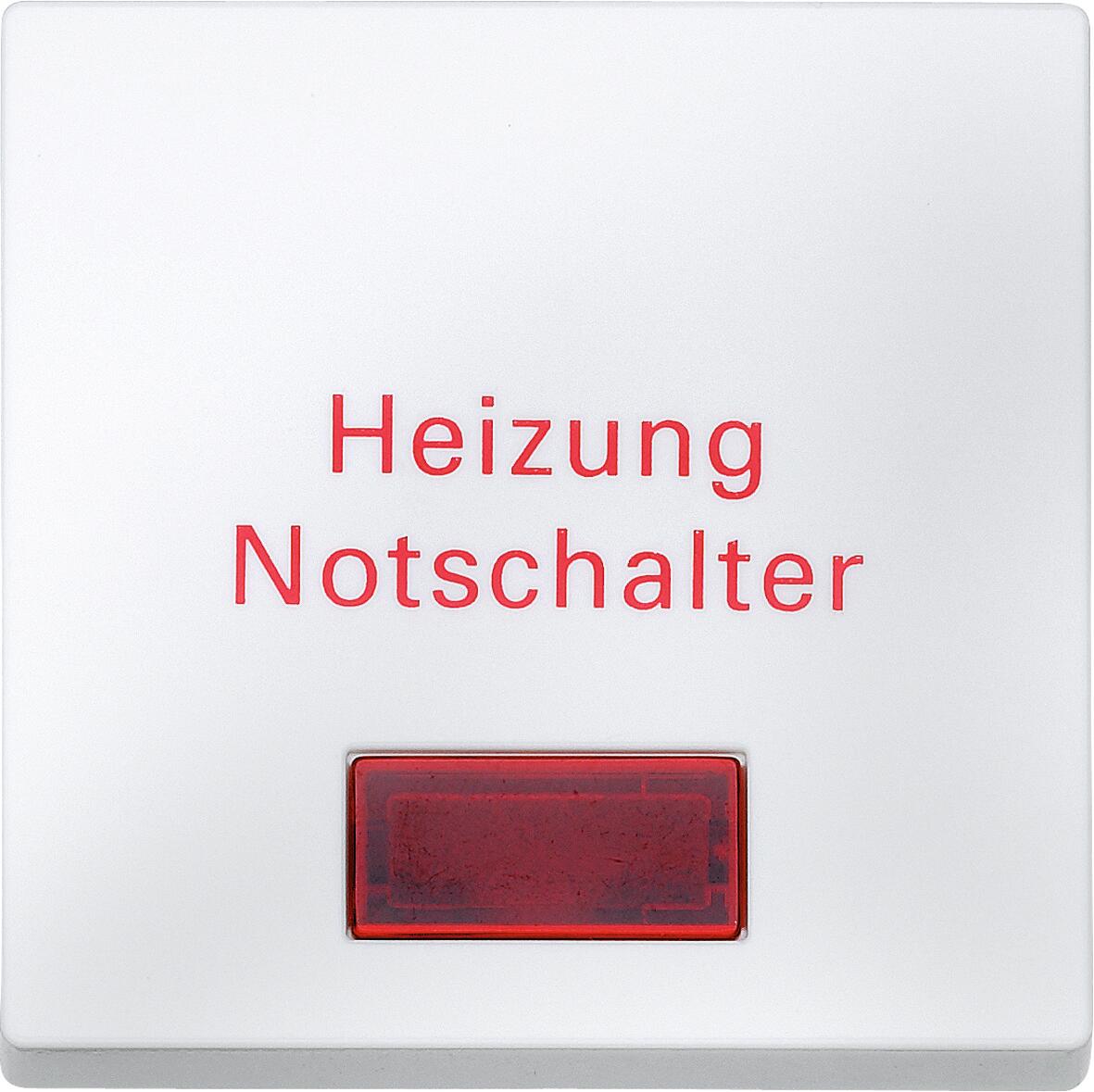 Merten 433919 Wippe für Heizungs-Notschalter, System M, polarweiß edelmatt