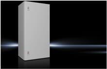 Rittal AX 1037.000 Kompakt-Schaltschrank, BHT: 400x800x300 mm, Stahlblech, mit Montageplatte, eintürig, zwei Vorreiberverschlüsse