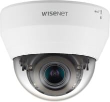 Hanwha Vision 2MP-Netzwerk-IR-Domekamera, Maximal 2 MP (1920 x 1080) Auflösung, Bewegungserkennung, weiß (QND-6082R)