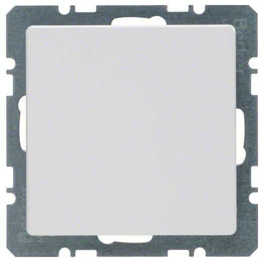 Berker 10096089 Blindverschluss mit Zentralstück, Q.1/Q.3, polarweiß samt