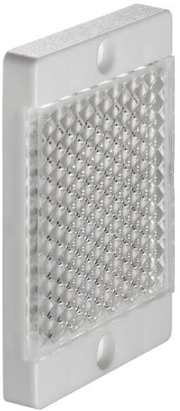 2 Reflektor-Aufkleber Rechteckig 80x35 Mm – Gelb, Selbstklebend, DOT-zugelassen Für LKW & Anhänger