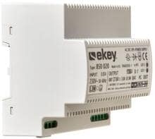 ekey unterbrechungsfreie Stromversorgung, REG, 230 VAC Eingangsspannung, 24 VDC/3 A Ausgangsleistung, 4 Ah, grau (101593)