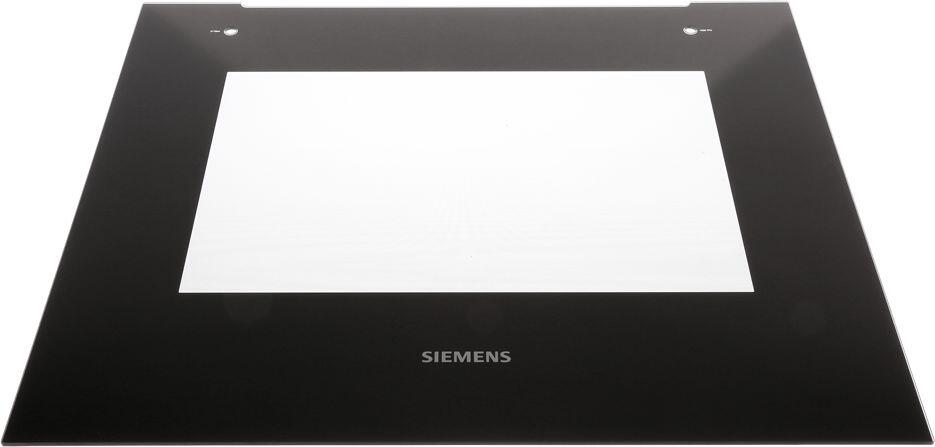 Bosch Siemens 20005568 Frontglasscheibe, für 60 cm Geräte, schwarz
