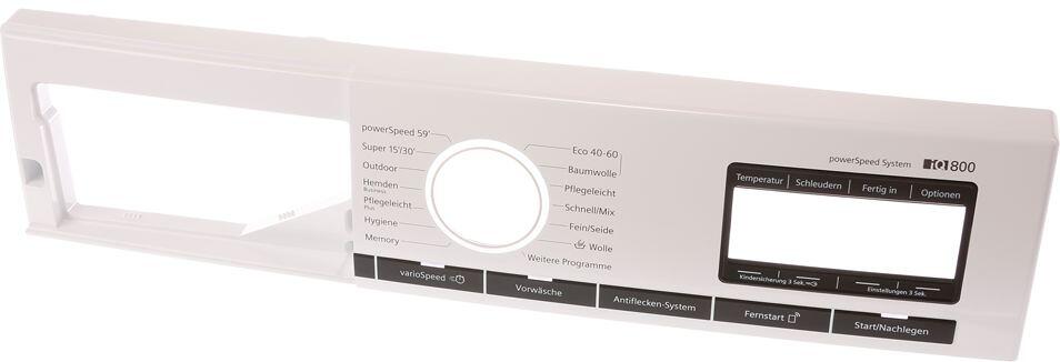 Bosch Siemens 11043819 Bedienblende, DE