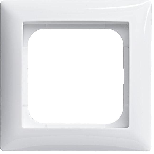 Busch-Jaeger 1721-914 Abdeckrahmen 1-fach, Busch-balance Si, alpinweiß (2CKA001725A1555)