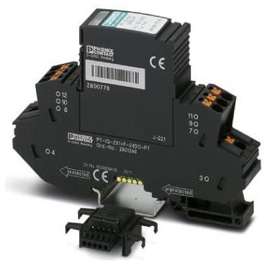Phoenix Contact PT-IQ-2X1-24DC-PT Überspannungsschutz, 21V, 10kA, 1A (2801247)