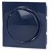 Tastschalter 10 A 250 V~ mit Abdeckung und Wippe Universal Aus-Wechselschalter, S-Color, blau, Gira 012646