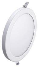 Lichtline LED-Einbauleuchte NoviLUX FLEX ROUND 12 K3, 12W, 3000/4000/6500K, D:164mm, weiß (501295160028)