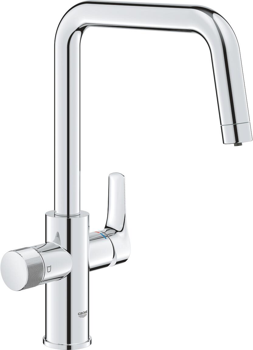 GROHE Blue Pure Eurosmart Einhand-Spültischbatterie, Einzelarmatur, U-Auslauf, chrom (30583000)