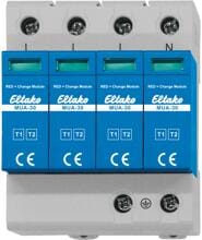 Eltako MUA-30 Modularer Überspannungsableiter, Typ 1+2, Tragschienenmontage, grau (28380002)