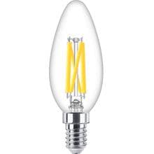 Philips LED Lampe in Kerzenform, 5,9W, E14, 806lm, 2200-2700K, klar (929003013901)