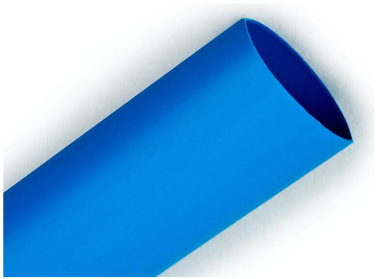3M GTI 3000 Warmschrumpfschlauch, blau, 9/3mm, 1m