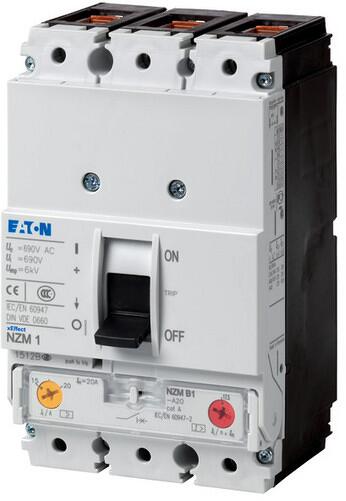 Eaton NZMB1-A125 Leistungsschalter, 3polig, 125A (259080)