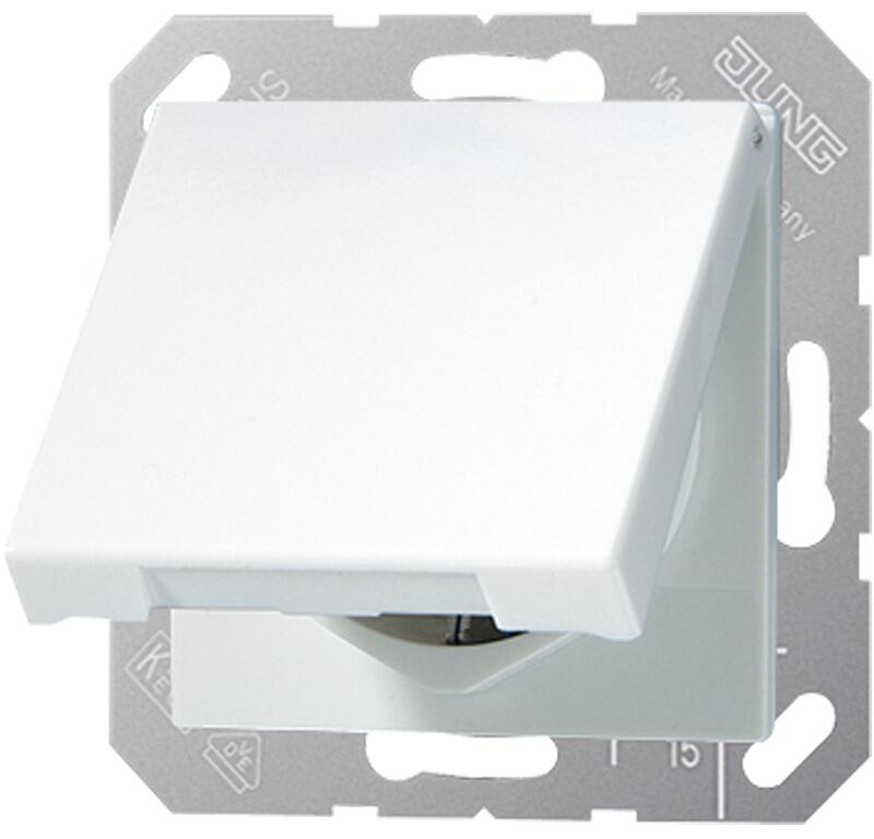 Jung A1520KLWW SCHUKO Steckdose 16 A 250 V ~, Alpinweiß, A 500