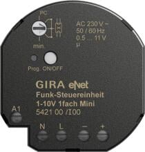 eNet Funk-Steuereinheit 1 - 10 V 1fach Mini, Gira 542100