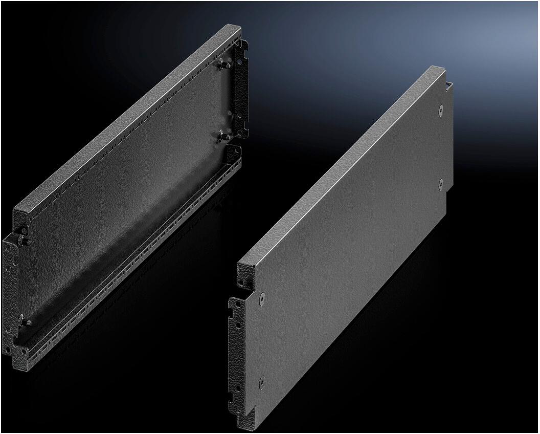 Rittal VX 8640.043 Sockel-Blende, seitlich, H: 200 mm, für T: 600 mm, Stahlblech, 1 VE/Pack = 2 Stück
