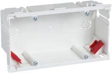 Schneider Electric Geräteeinbaudose 2-fach, 142x79x45 mm, weiß (5586155)