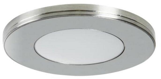 Brumberg X-FLAT LED-Einbau- / Anbaudownlight, 2,6W, 185lm, 3000K, chrom (12164023)