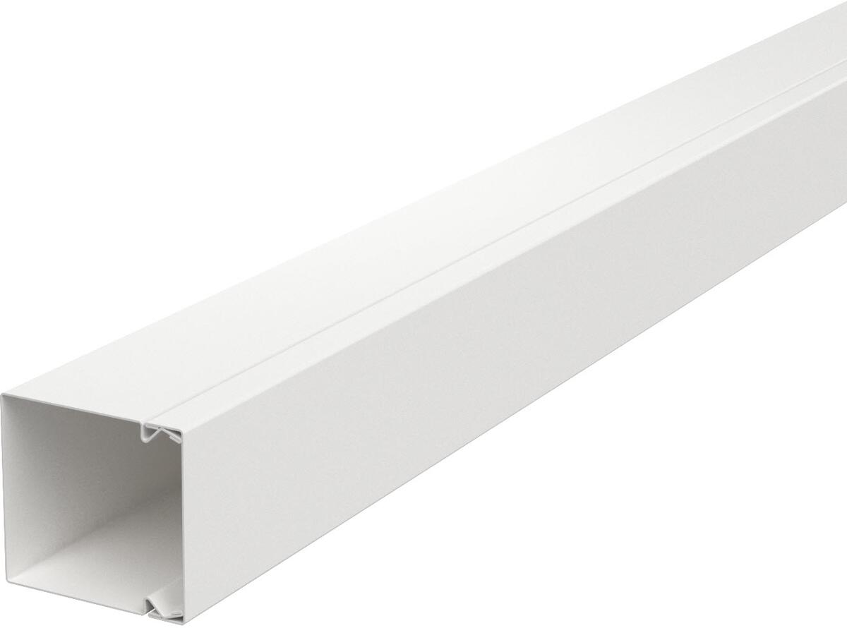 OBO Bettermann LKM60060RW Leitungsführungskanal, mit Bodenlochung, 60x60x2000mm, Stahl, reinweiß (6248608)