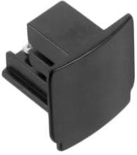 Leuchtek XTS41-2 Endplatte für 3-Phasen GLOBAL TRAC, schwarz (KKT3012166)