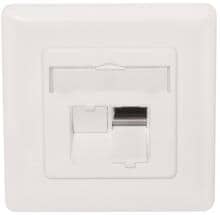 CobiNet 114950 RJ45-Anschlussdose CobiDat LS IPS 250, Klasse E, PL seitlich, reinweiß (114950)
