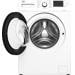 Beko WML71434NRS1 7kg Frontlader Waschmaschine, 1400U/min, 60cm breit, Pet Hair Removal, AddXtra, weiß