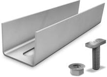 K2 Systems RC K2M/K2A Set SolidRail Medium und Alpin, Aluminium (1004109)