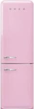 Smeg FAB32RPK6 50"s Style Retro Stand Kühl-Gefrierkombination, 60 cm breit, 331 L, Rechtsanschlag, Multiflow, LED-Display, cadillac pink