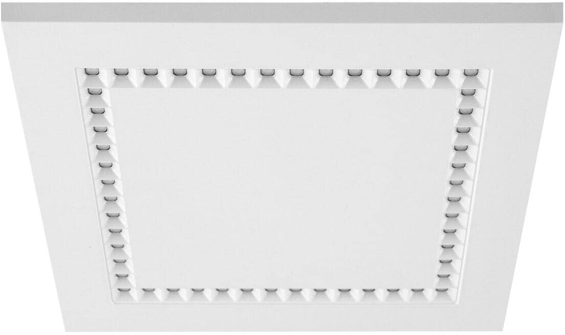 EVN DRAHTO LED Anbauleuchte, quad., IP20, 15W, 4000K, 1710lm, 200-240V, weiß (ALQ300140)