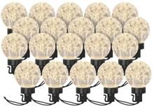 EMOS DCPW07 LED Lichterkette – 20x Partylichter, 7,6 m, Außen und Innen, warmweiß (1550005019)