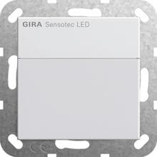 Gira 236827 Sensotec LED Bewegungsmelder, System 55, reinweiß seidenmatt