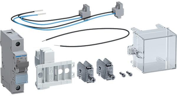 Hager ZY5N2LS Bestückungspaket für Spannungsversorgung APZ/RfZ, f.Bauhöhe 1400mm, LS 6A im NAR
