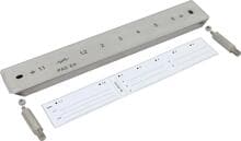 Dehn PAS EX AD 7 AP Abdeckung NIRO mit Abstandsbolzen und Bezeichnungsschild f. PAS EX 1+5(7)AP.. (472412)