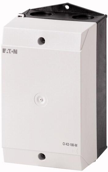 Eaton CI-K2-100-M Isolierstoffgehäuse CI-K2, H x B x T = 160 x 100 x 100 mm, + Montageplatte (206893)