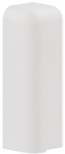 GGK 111963 Endstück links SL, 20x70mm, Kunststoff, weiß