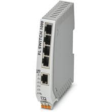 Phoenix Contact Industrial Ethernet Switch - FL SWITCH 1005N, 5 Ports, 100MBit/s (1085039)