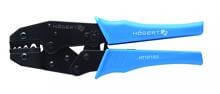 Högert HT1P193 Crimpzange für unisol. Kabelschuhe, Ratschenfunktion, für 1,0 - 10mm² (HT1P193)