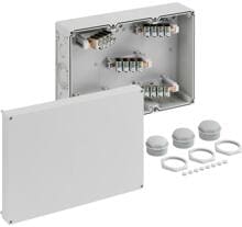 Spelsberg Abox 700-70²/5 Abzweigkasten, IP54/IP65, 300x450x132mm, grau (87041101)