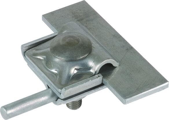 Dehn Falzklemmen mit vergrößerter Anschlussfläche Ausführung gerade FK MV 8.10 KBF0.7 10 AL, M10x45mm (365221)