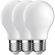 Nordlux E27 3-pack A60 Leuchtmittel, 8,5W, 1055lm, 4000K (5191002023)