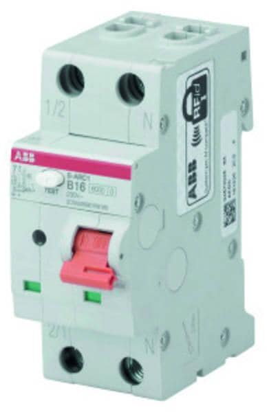 ABB BS/LS S-ARC1-B20 Brandschutzschalter 20A, 6kA, 1P+N, 2TE