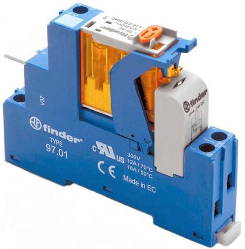 Finder 4C.01.8.230.0060 Koppelrelais, 16A, 230V (4C0182300060)