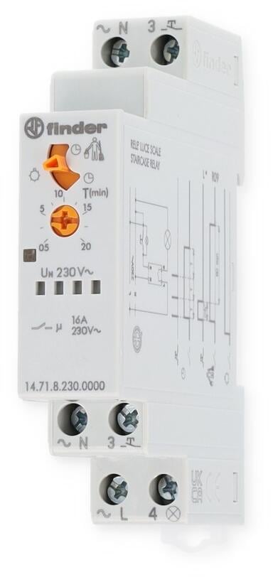 Finder 14.71.8.230.0000 Treppenhaus-Lichtautomat