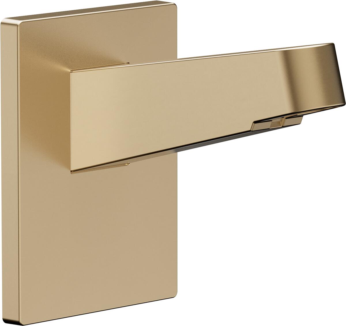 hansgrohe Pulsify Wandanschluss für Duschkopf 260, Anschlusswinkel aus Kunststoff, Brushed Bronze, (24149140)