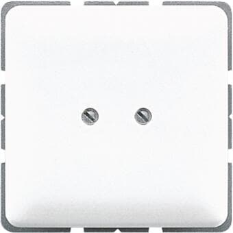 Blindabdeckung (verschraubt), alpinweiß, JUNG CD561BWW