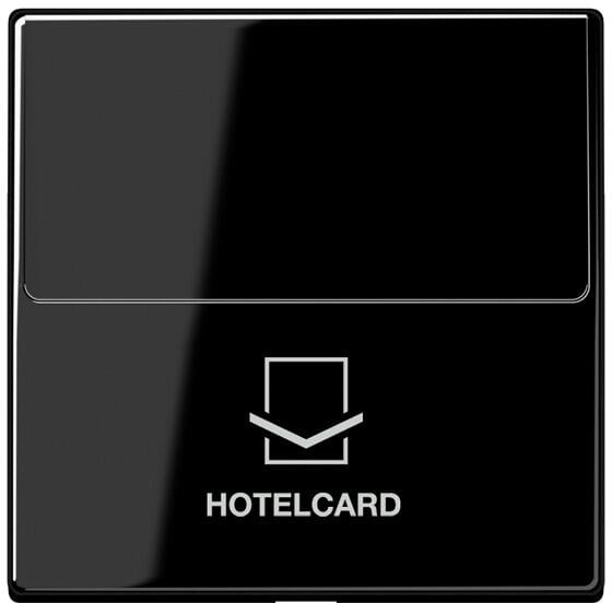 Jung A590CARDSW Hotelcard-Schalter (ohne Taster-Einsatz), schwarz