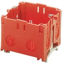 Gewiss NP50305 Geräteeinbaudose 1-fach für BR- & FB-Kanal, 52mm, rot