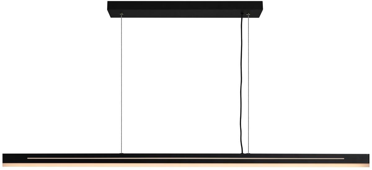 Nordlux Skylar Pendelleuchte, LED-Module, IP20, 2600lm, 25W, Länge 1150mm, dimmbar, schwarz (2113003003)